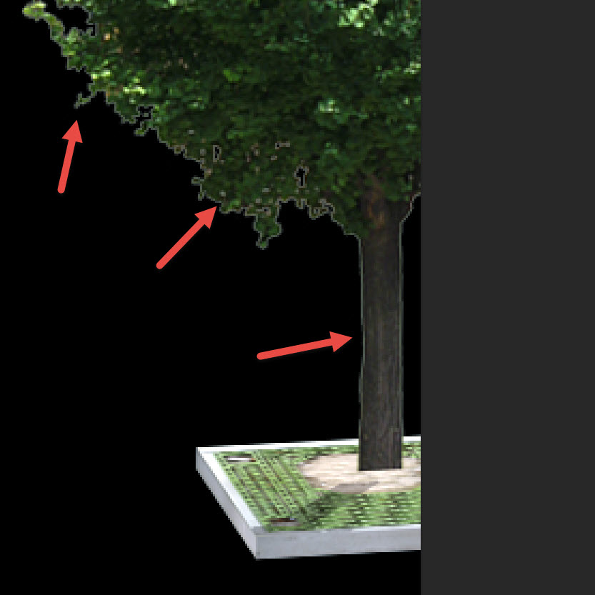 [Photoshop] How to remove white outlines from edges of images(Defringe)