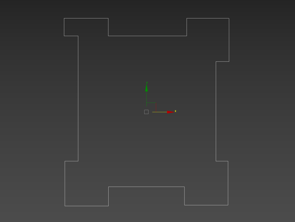 "How to Solve the problem of uneven Shell thickness in 3D Max, Step 1"