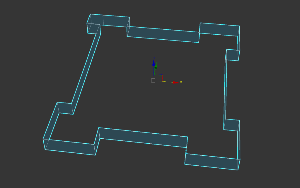 "How to Solve the problem of uneven Shell thickness in 3D Max, Step 3"