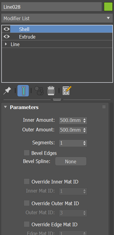 "How to Solve the problem of uneven Shell thickness in 3D Max, Step 4"