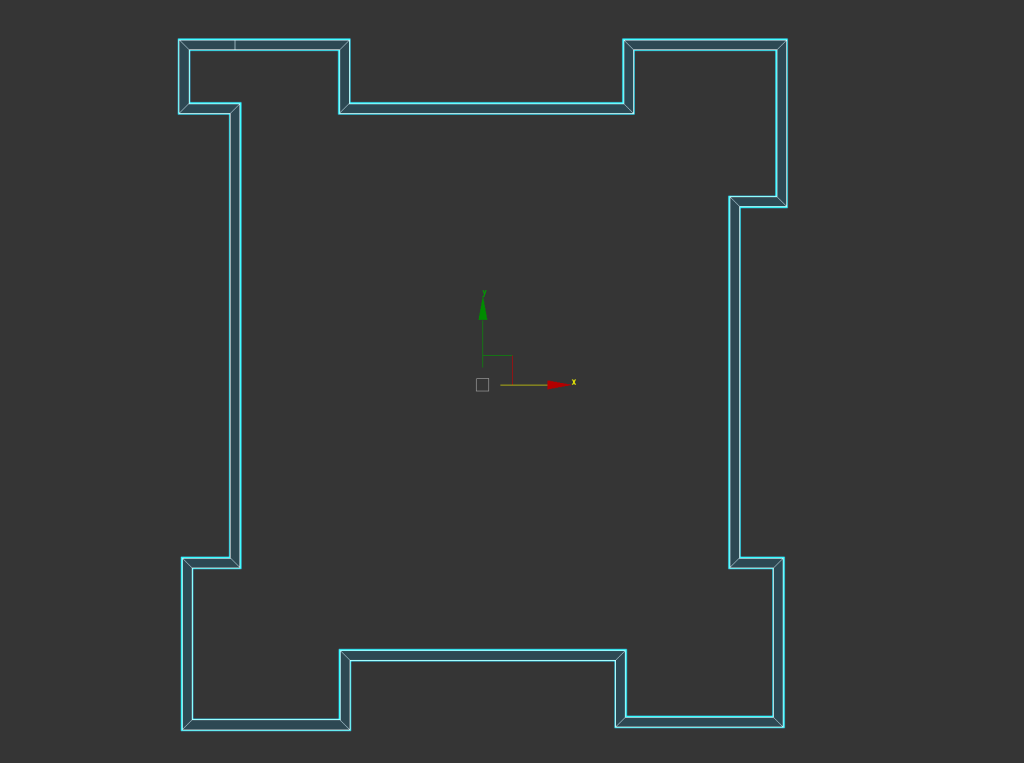"How to Solve the problem of uneven Shell thickness in 3D Max, Step 8"