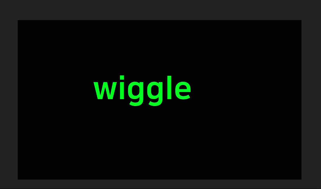 How to create a wiggle effect in After Effects